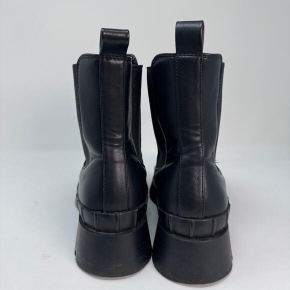 Raid Womens 6 Wella Chunky Ankle Boots in Black - Picture 4 of 7